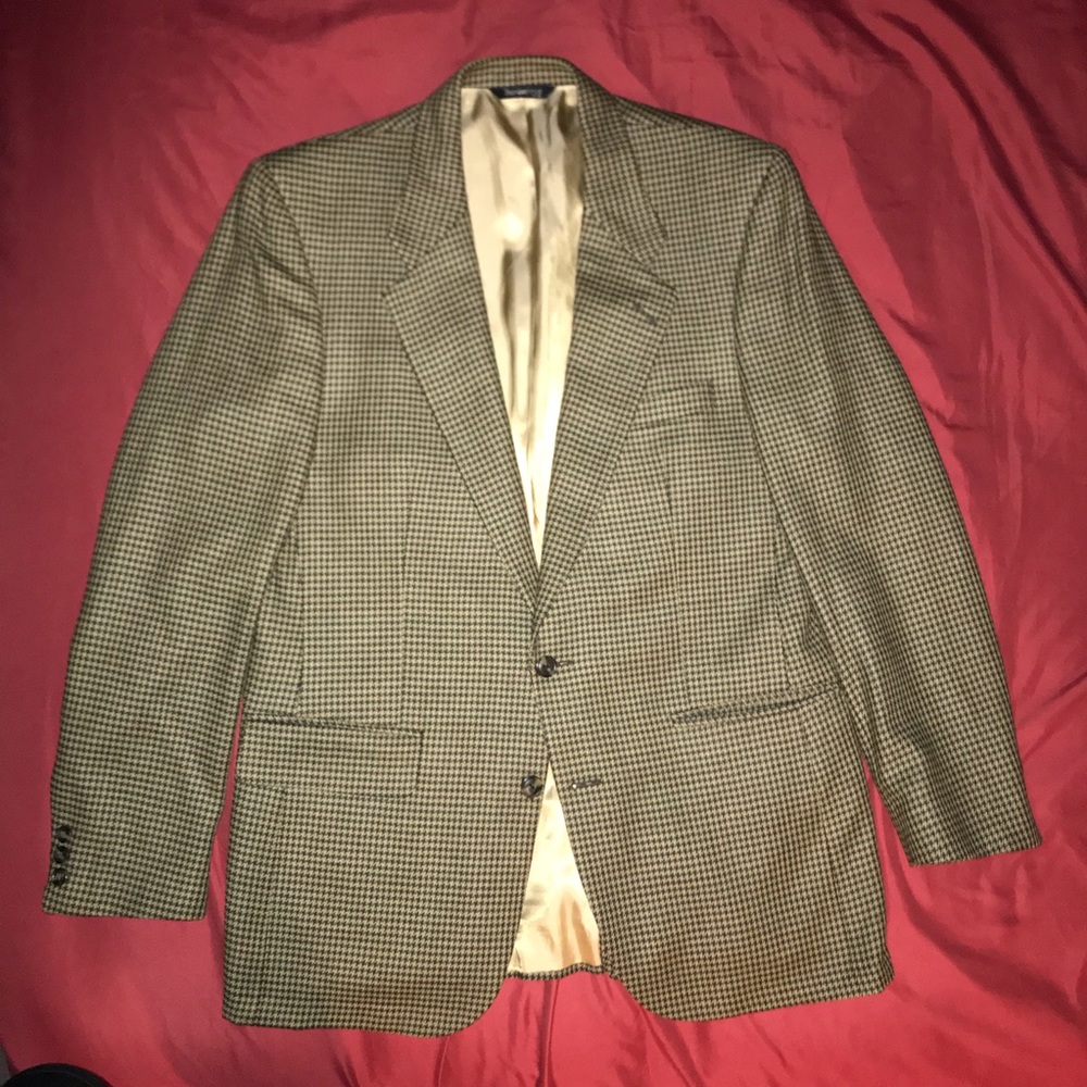 Burberrys Vintage Retro Jacket Coat Pattern Blazer